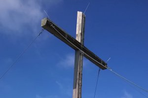 Gipfelkreuz Peitler Kofel